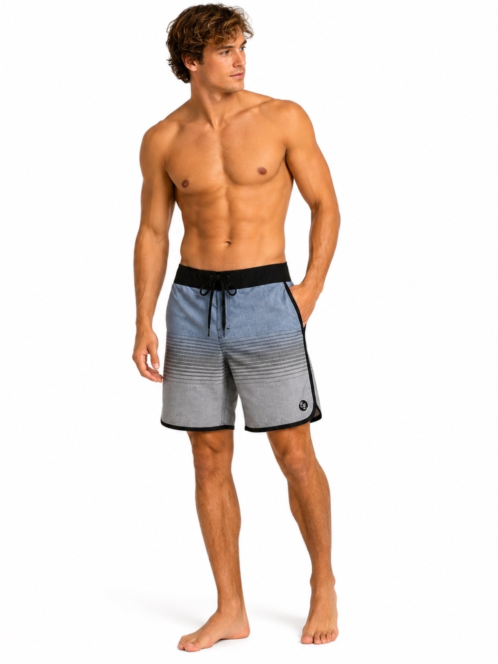 Ezekiel Men's Board Shorts Size
36 Blue Gray Black
Swim Trunks